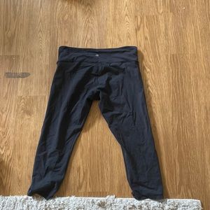 Lululemon cropped leggings size 12